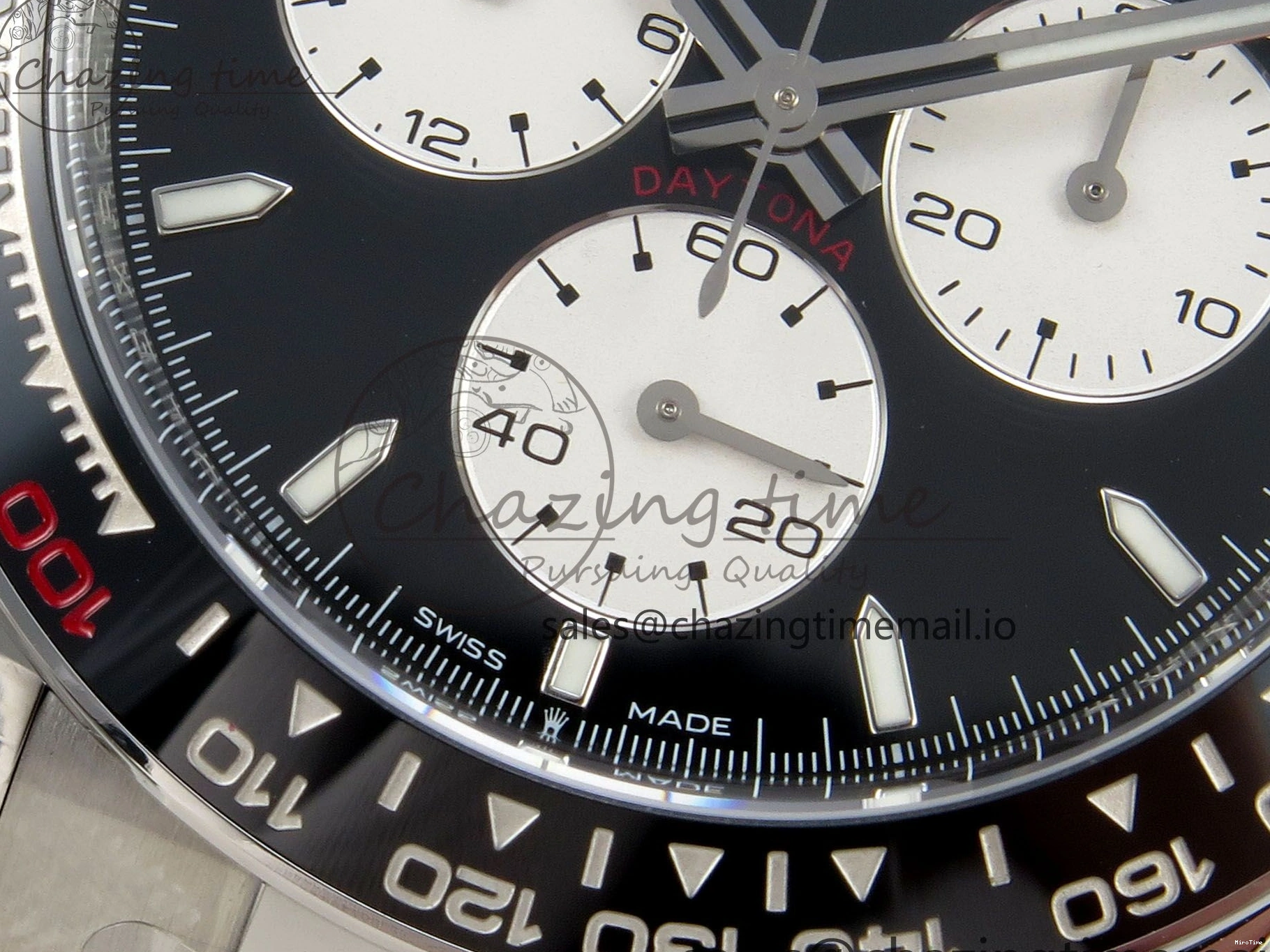 MiroTime 0316 Cozy Custom Daytona 126529 Le Mans  CLEAN 1:1 Best Edition White Dial on SS 904L Bracelet Custom Modded PPM 331